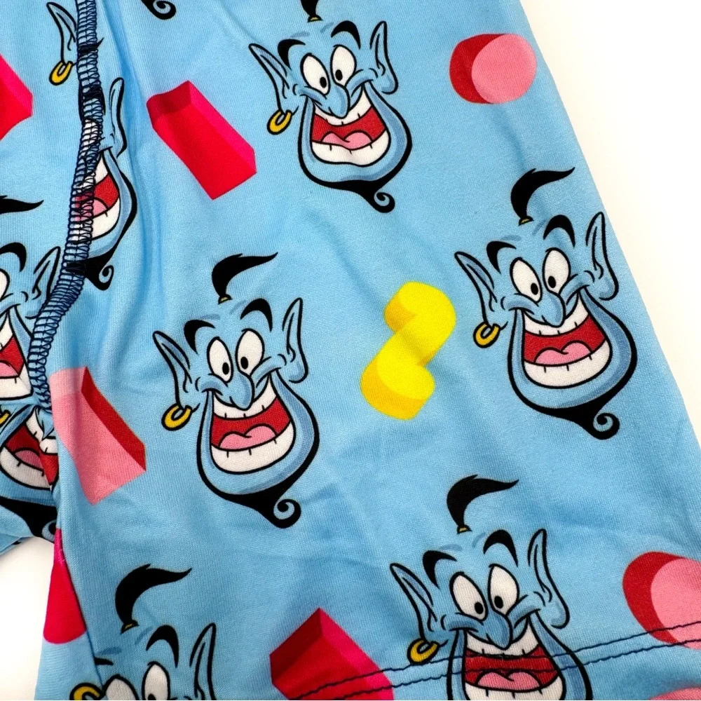 Disney Aladdin Genie Crazy Boxer Briefs Underwear Mens Size Small Blue 90s Gift
